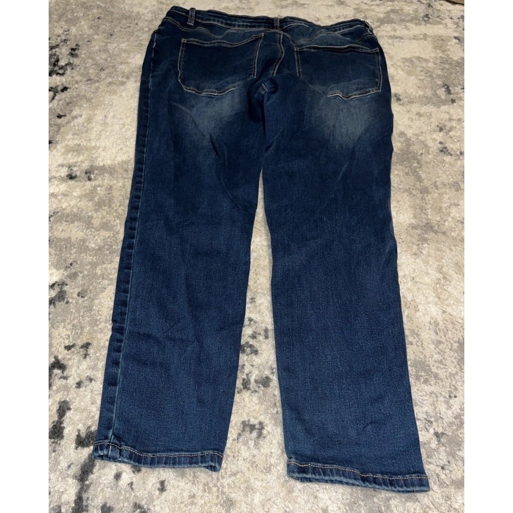 Fashion Nova Womens Size 18 High Rise Skinny Medium Wash Blue Denim Jeans